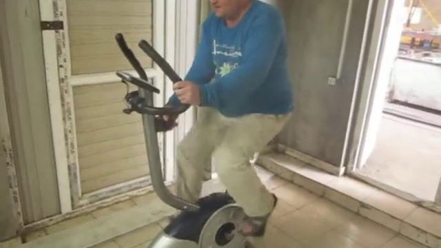 Трансмиссия Велотренажера Гойтемирова. часть 1 смотреть онлайн