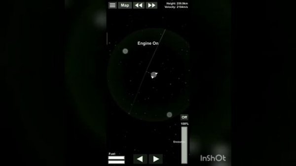 Как долететь до луны в игре Space Flight Simulator.