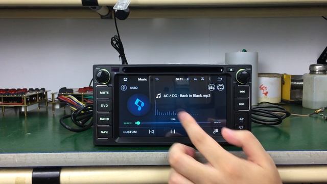 Joying Android 5.1 lollipop 2 din car GPS DVD player for Toyota automatically switch while reversin смотреть онлайн
