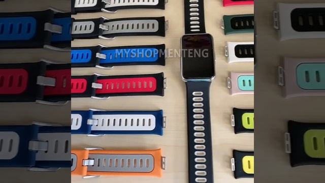Sport Strap Silicone HUAWEI WATCH FIT смотреть онлайн