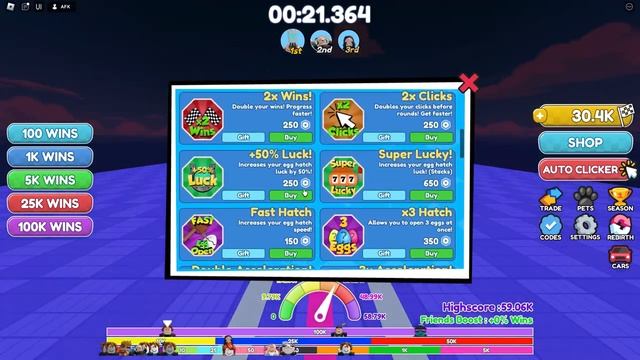 САМЫЙ БЫСТРЫЙ БЕГ СО СКОРОСТЬЮ 999.999.999 КМ/Ч В РОБЛОКС. ROBLOX RACE CLICKER. смотреть онлайн