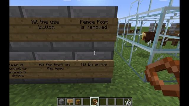 How To Use Lead In Minecraft? смотреть онлайн