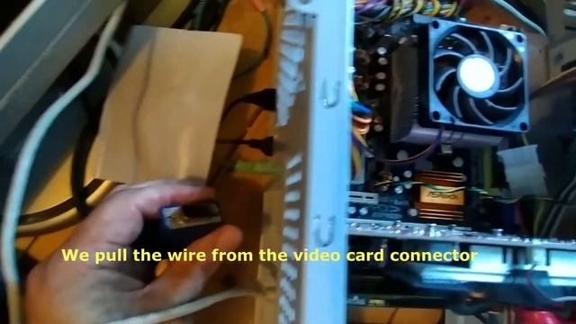 Черный экран, нет изображения Реальный ремонт компьютера Black screen, no picture English subtitle смотреть онлайн