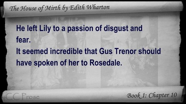 Book 1 - Chapter 10 - The House Of Mirth By Edith Wharton