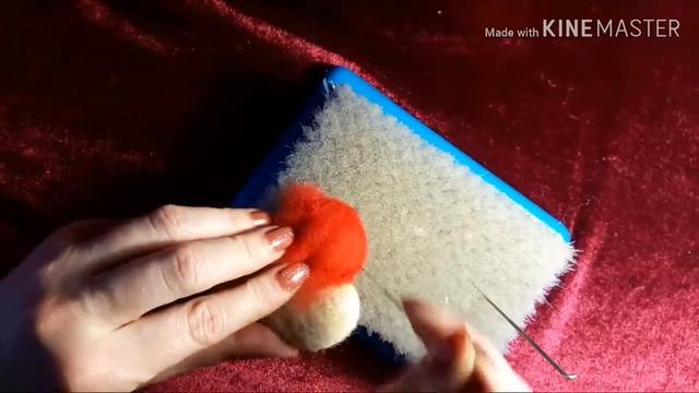 Мастер класс сердечко из шерсти для брелка. смотреть онлайн