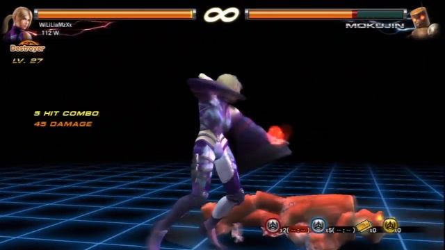 TEKKEN REVOLUTION | Nina Williams Combo Exhibition смотреть онлайн