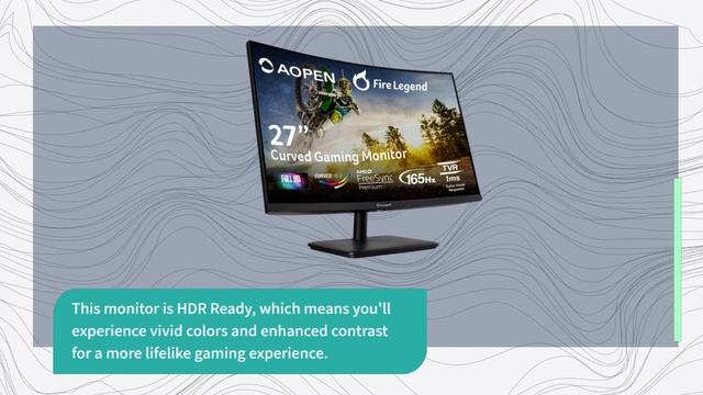 AOPEN 27HC5R Vbiipx 27 Curved Gaming Monitor: Immerse in Gaming Realism смотреть онлайн
