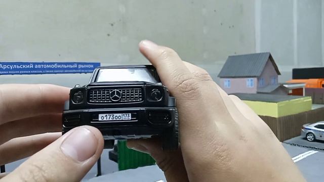 Mercedes G63 AMG. Моя новая тачка! Обзор модели от Rastar.
