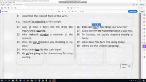 Spotlight 5 класс. Test 7 A. часть 1