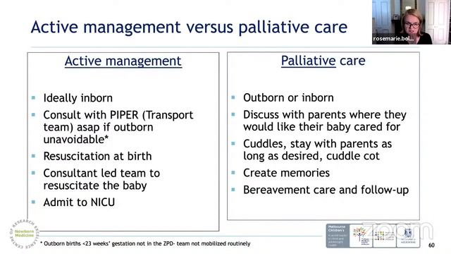 Neonatal Ethics And Difficult Situations-Parental Discretion In Decision Making Limits Of Viability