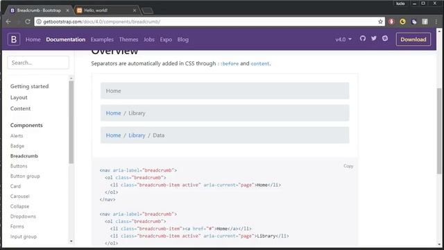 Framework CSS Bootstrap (2) смотреть онлайн