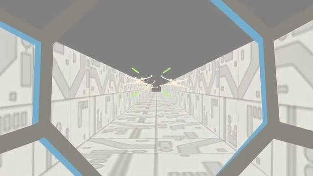 Updated trench run in Codea смотреть онлайн