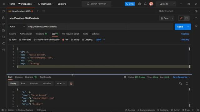 Part 3: Making POST, PUT, PATCH and DELETE Requests with JSON Server смотреть онлайн
