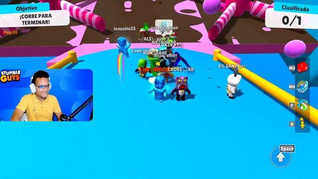 EN DIRECTO STUMBLE GUYS JUGANDO BLOCK DASH LEGENDARIO y MAPAS CREATIVO EN VIVO #stumbleguyslive смотреть онлайн