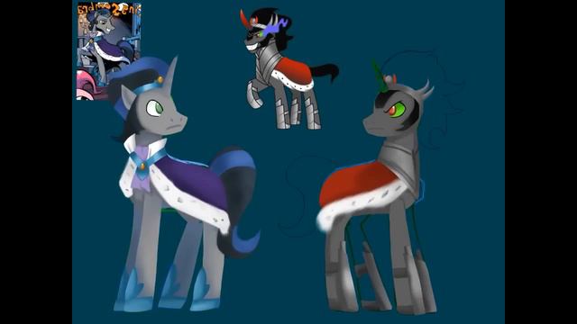 Speed art - King Sombra & Celestia смотреть онлайн