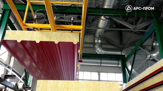 Кровельные и стеновые сэндвич-панели от завода производителя АРС-Пром смотреть онлайн