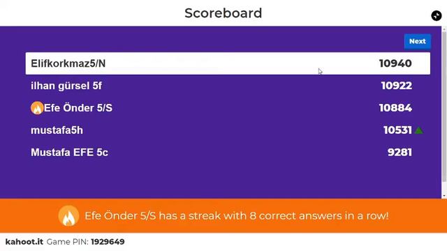 KAHOOT! ONLINE TOURNAMENT- 52 Present Simple vs Present Continuous Tense смотреть онлайн