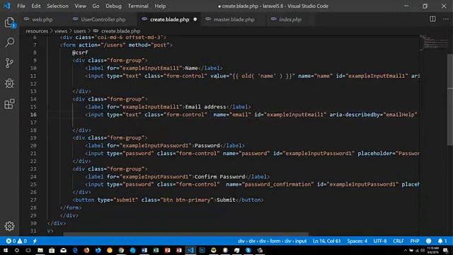 Lesson 10 Laravel for Beginners: Form Validation Urdu/Hindi смотреть онлайн