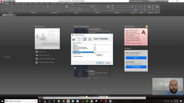 AutoCAD: Saving A Drawing Template смотреть онлайн