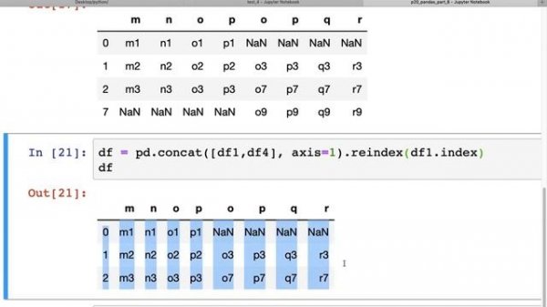 #20. Pandas: Concatenate, Append in Python - 8 | Tutorial