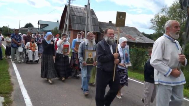 Крестный ход на Ильин день. 2015. смотреть онлайн