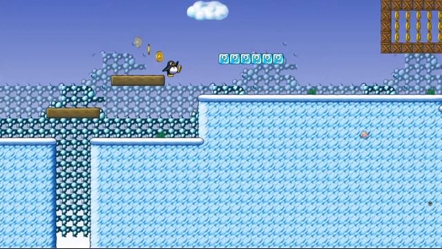 SuperTux 0.1.3 WorldMap With SuperTux 0.7.0 Sprites