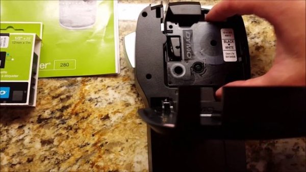 How To Change a Dymo Label Maker Cartridge