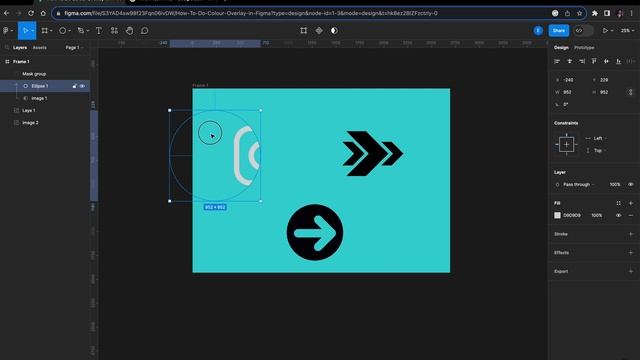 How To Do Colour Overlay In Figma смотреть онлайн