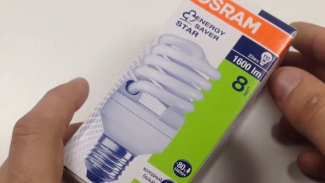 OSRAM DULUX MINI TWIST 23W/840 E27, обзор энергосберегающей лампы от electropara.ru смотреть онлайн