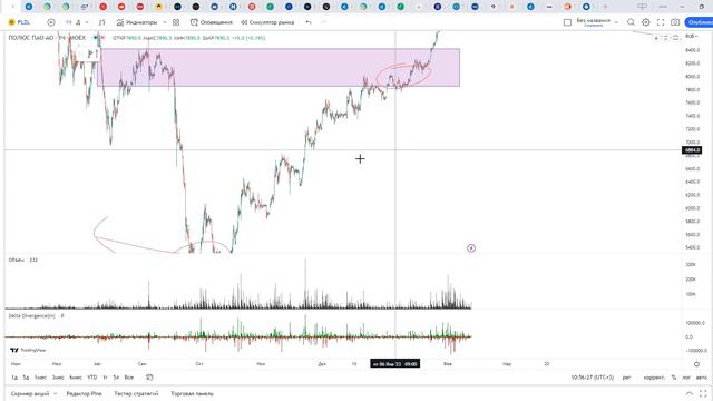 Обзор акции ПОЛЮС. смотреть онлайн