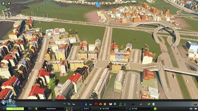 Cities Skylines - отыгрываем сценарий "Исправить траффик" смотреть онлайн