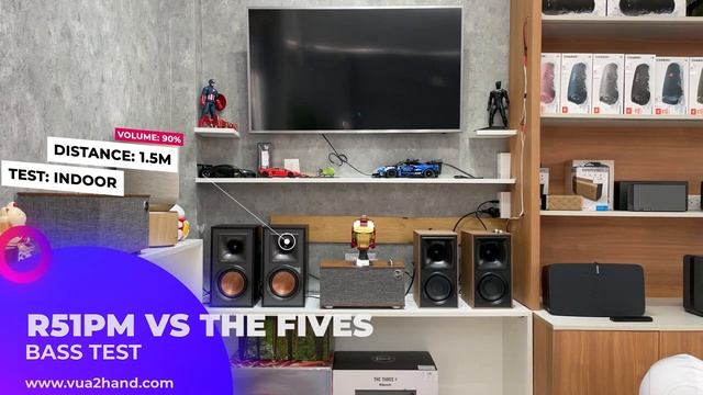 [BASSTEST] KLIPSCH R51PM VS KLIPSCH THE FIVES | Quá Khủng Khiếp , Liệu Ai Sẽ Thắng ???