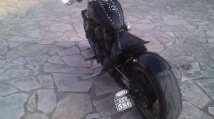 BOBBER HONDA STEED 600 (EXHAUST SOUND)