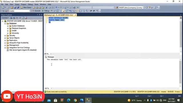 آموزش اس کیو ال سرور (Sql Server)قسمت پنجم : دستورات DDL دستور Alter Database و Alter Table در Sql смотреть онлайн
