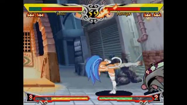 Darkstalkers Resurrection Felicia gameplay смотреть онлайн