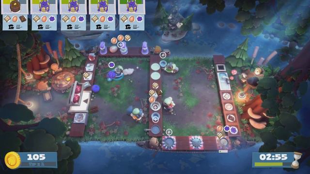 OverCooked All You Can Eat 4 Player Chaos Part 48 смотреть онлайн