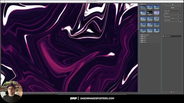 Creating A Liquid Metal Abstract In Photoshop