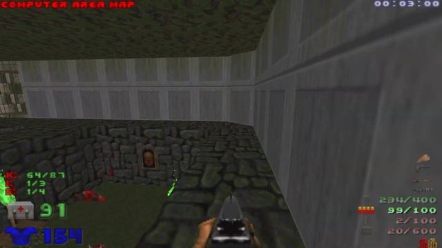 Map02: Human BBQ - Final Doom: TNT Evilution [Все секреты] смотреть онлайн