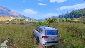 РЕАЛЬНАЯ ЖИЗНЬ В GTA 5 - ЧУТЬ НЕ УТОПИЛ НОВЫЙ КРУЗАК! ПРОВЕРКА ТОЙОТЫ НА ПРОХОДИМОСТЬ! ?ВОТЕР