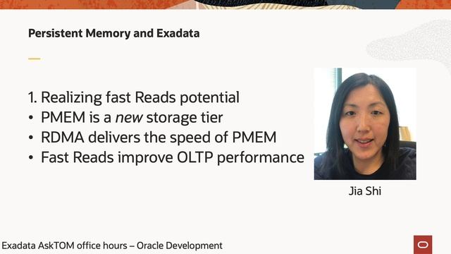 Exadata X8M | Persistent Memory (PMEM) Explained смотреть онлайн