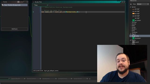 GMS2 Tutorial: Parallax Backgrounds смотреть онлайн