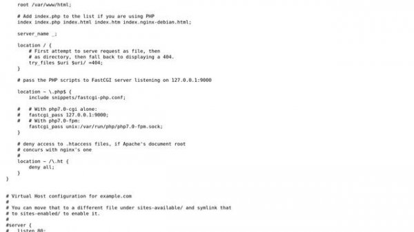 Setting up a local development environment with nginx on Linux (ubuntu)