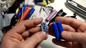 Машинка для подстригания. Переделка на аккумулятор. Clipping machine. Change to battery Li-ion