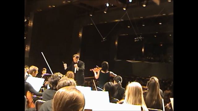 Prokofiev, Violin Concerto No. 2 in G minor (II). Zhong Ling Li, BU Symphony, Sergey Khanukaev смотреть онлайн