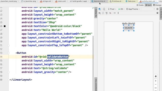 Apprendre Android #S1E5 : On ajoute un bouton avec Android Studio смотреть онлайн