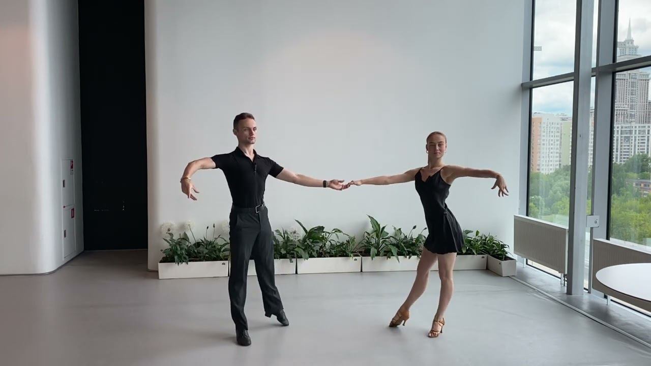 Fan (cha-cha-cha) ISTD/ Веер (Ча-ча-ча) Империал смотреть онлайн