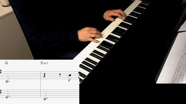 “見上げてごらん夜の星を” やさしく弾けるジャズピアノ楽譜 смотреть онлайн