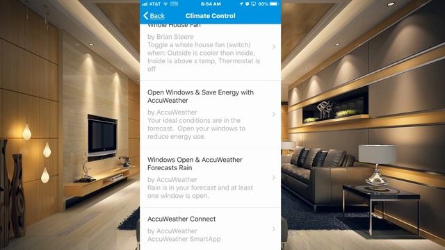 Connect AccuWeather to SmartThings and Enable SmartApps смотреть онлайн