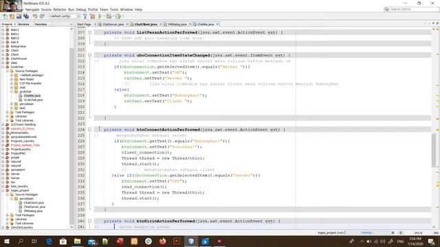 Projek akhir final (client server java socket) смотреть онлайн