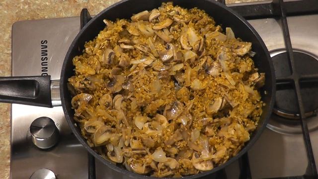 Булгур с грибами смотреть онлайн